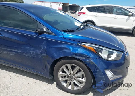 2015 Hyundai Elantra Se z USA, uszkodzony, nr VIN 5NPDH4AEXFH633516